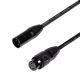 FLASH ADATTATORE DATI VIA CAVO DMX XLR3 M - XLR5 F